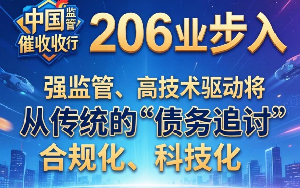 2026催收行业现状及未来趋势