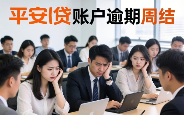 平安i贷逾期被冻结怎么解决