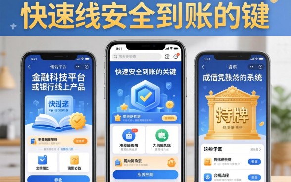 哪个贷款平台能让我快速到账