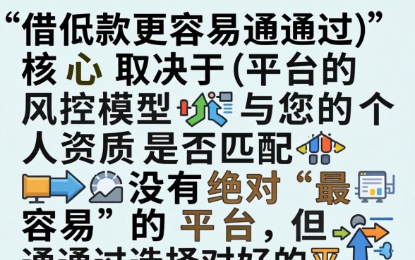 哪个平台借款更容易通过