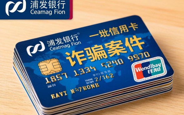 浦发银行起诉信用卡诈骗案