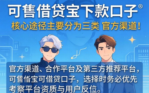 借贷宝下款口子都有哪些途径