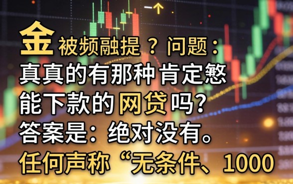 揭秘网贷必下款真相