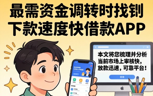 下款快的贷款APP推荐