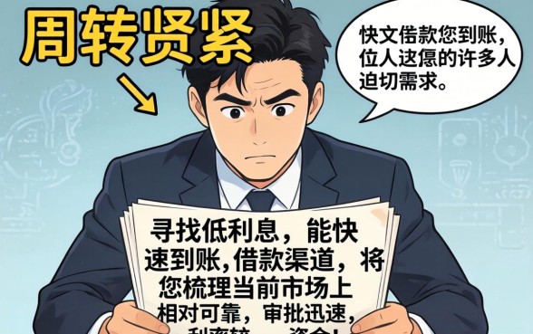 低利息秒下款的口子有哪些推荐