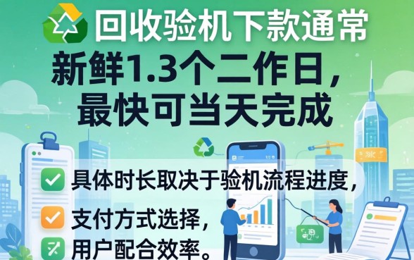 爱回收验机下款需要多长时间