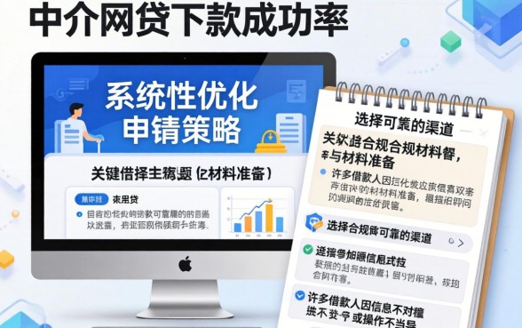 中介网贷下款成功率如何提高