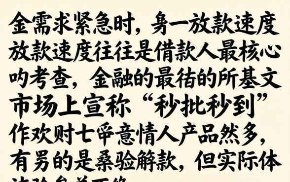 下款快的网贷平台有哪些靠谱推荐