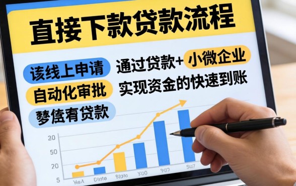 直接下款的贷款流程有哪些步骤