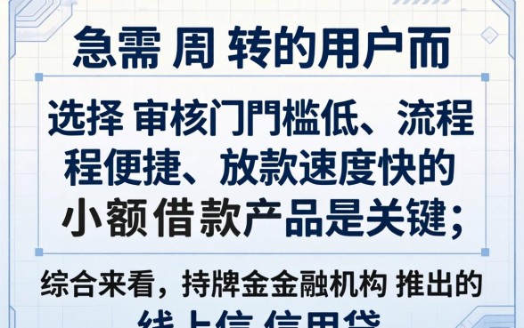 小额贷款哪个平台容易通过审核