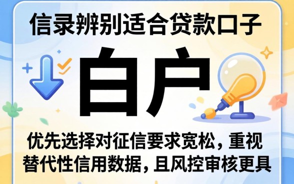 白户贷款口子哪个容易通过审核