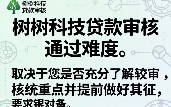 银树科技贷款审核容易通过吗