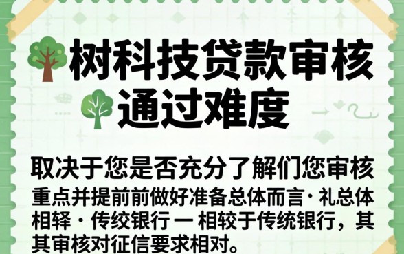 银树科技贷款审核容易通过吗
