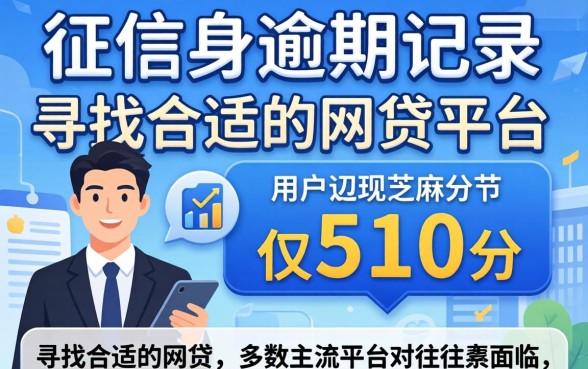 芝麻分510能否申请网贷成功