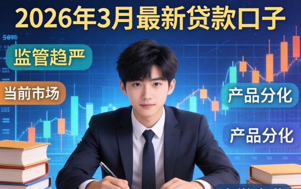 2026年3月最新贷款口子有哪些