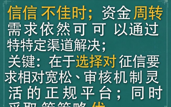 征信不好可以借钱的平台有哪些