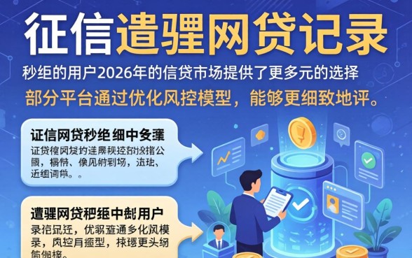 征信逾期网贷被拒如何再申贷