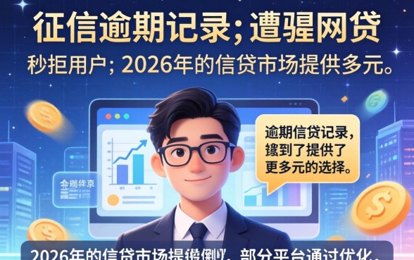 征信逾期网贷被拒如何再申贷