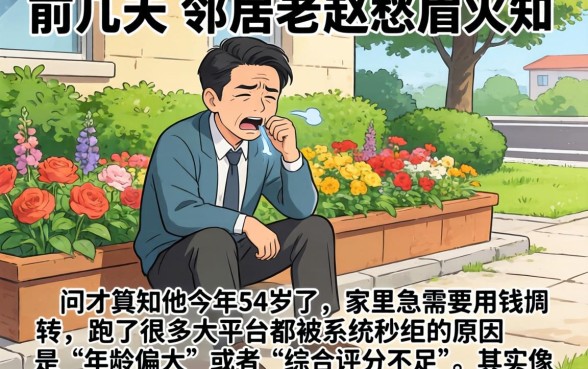 54岁能做的网贷，理出五个借钱平台不看综合评估的软件