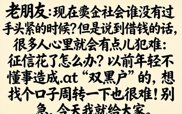 2026年双黑必下款的网贷，整理五个黑户能下款的app