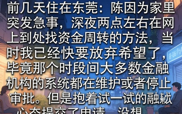 今天大放水的口子，概括五个不审核夜间直接放款的网贷平台