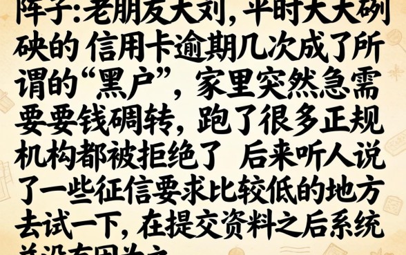 贷款黑户口子秒下的，细致阐述5个黑户好下款的平台