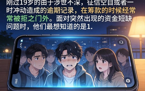 19岁哪个网贷容易通过，倾情分享五个无视黑白100%秒下网贷