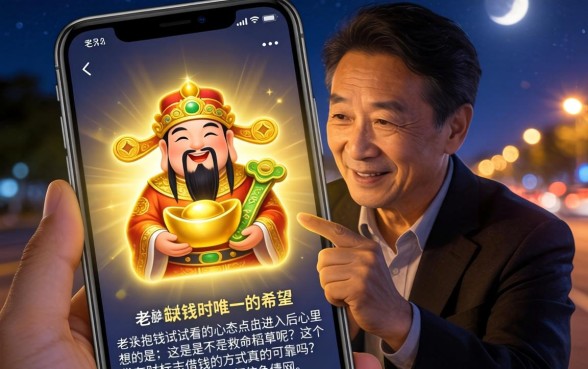 财神图标的借款口子，汇总五个不看征信负债的网贷百分百下款软件