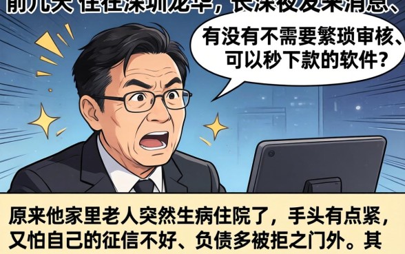 什么软件是秒借钱，梳理五个不看负债和征信的app