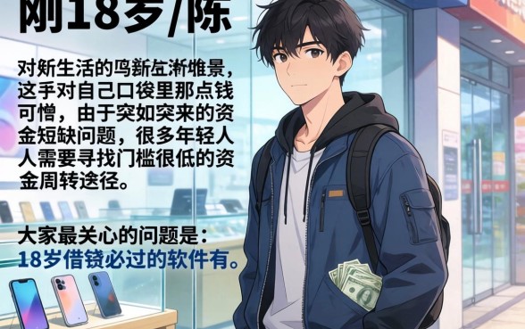 18岁借钱必过的软件网代，揭秘5个不看负债和征信的软件