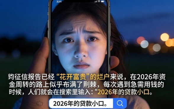 2026年烂户必下的贷款小口子，诚意推荐五个真正无视风控黑白的网贷口子