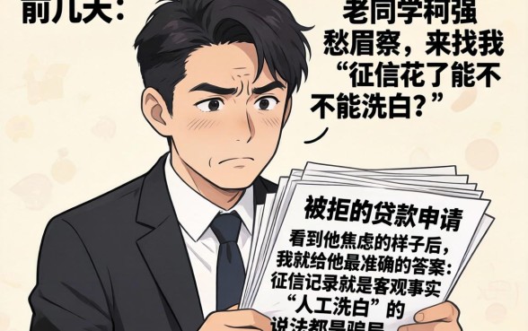 征信花了还能洗白吗，枚举五个无视黑白好下款的口子