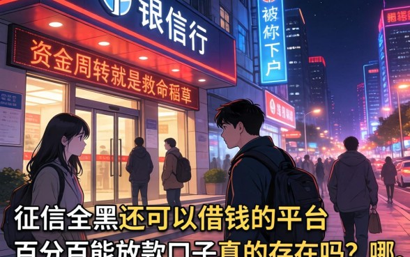 大下户的贷款口子，详细阐述五个无视黑户百分百下款软件