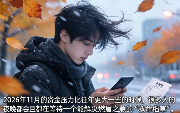 2026年11月能下款的网贷口子，汇总5个最新秒批小额贷款app