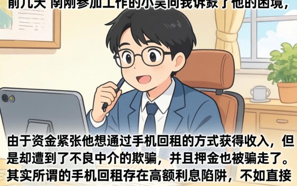 回租手机的贷款口子，遴选五个无视风控8000必下口子