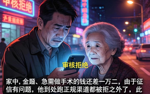 12000无视一切秒下款的口子，详细阐述五个网贷黑户必过平台