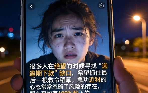 逾期下款的口子吗，规整5个借钱无视黑白100%秒下软件