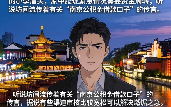 南京公积金借款口子，细致阐述5个网贷口子风控不严的口子