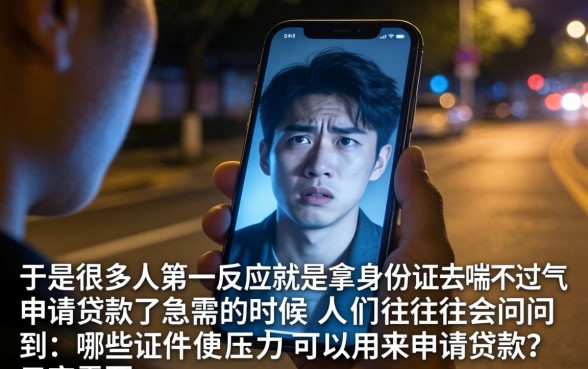 哪些证件可以贷款，整理5个不查征信好下款的网贷软件