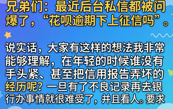 花呗逾期不上征信吗，胪列5个无视黑户百分百下款app