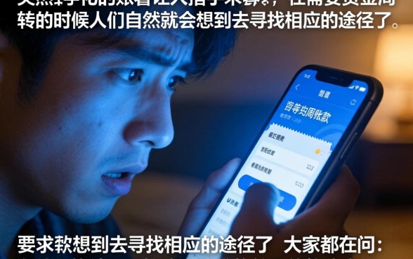 推荐紧急下款的口子，筛选五个手机可以临时借钱的软件