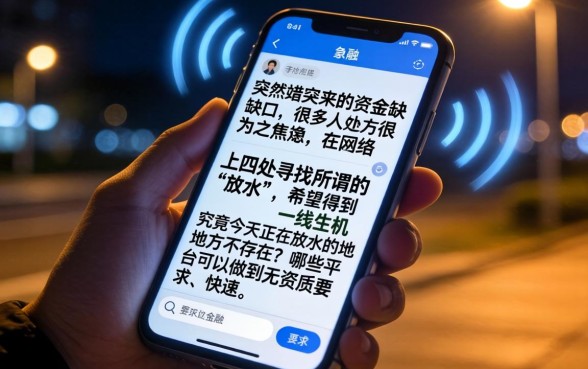 今天正在放水的口子，诚意推荐5个18岁借款神器快速下款口子