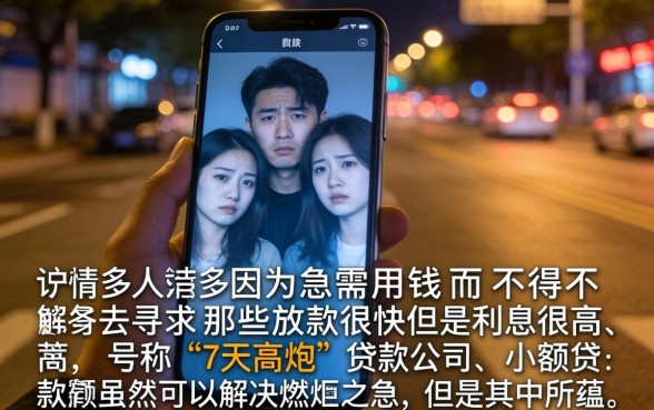 小额贷款7天高炮，倾情分享五个轻松贷10万的口子