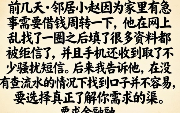 2026年啥口子能下款，诚意推荐五个不查流水的小额度贷款软件