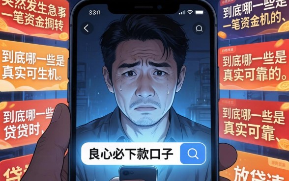 良心必下款的口子，归集5个必下的小额贷款平台