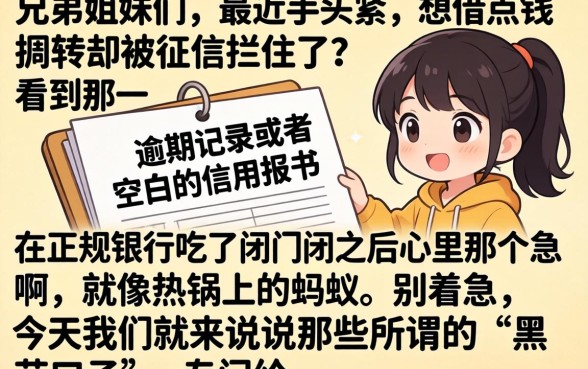 黑花口子额度4w起，枚举五个20岁借钱不求征信速借平台