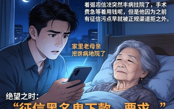 征信黑名单下款万，概括五个无视黑白户的贷款app