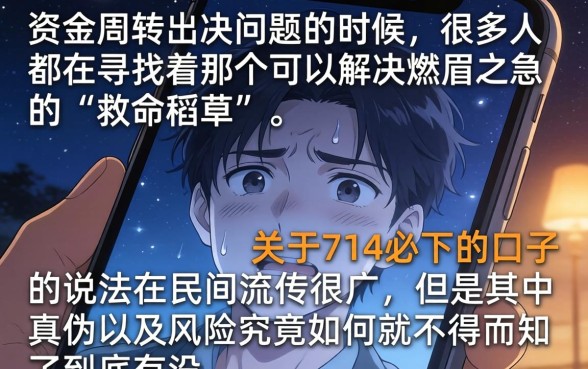 714必下的口子，遴选五个网贷平台门槛低一点的平台