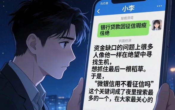 微银信用不看征信吗，精选5个无视逾期大数据花户黑户平台