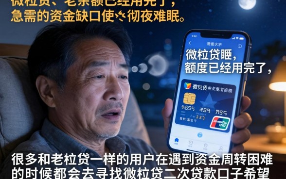 微粒贷二次贷款口子，归集五个真正不查征信的贷款软件